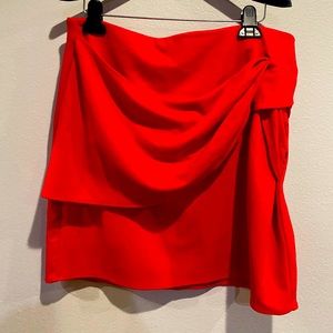 NWT Forever 21 red mini skirt